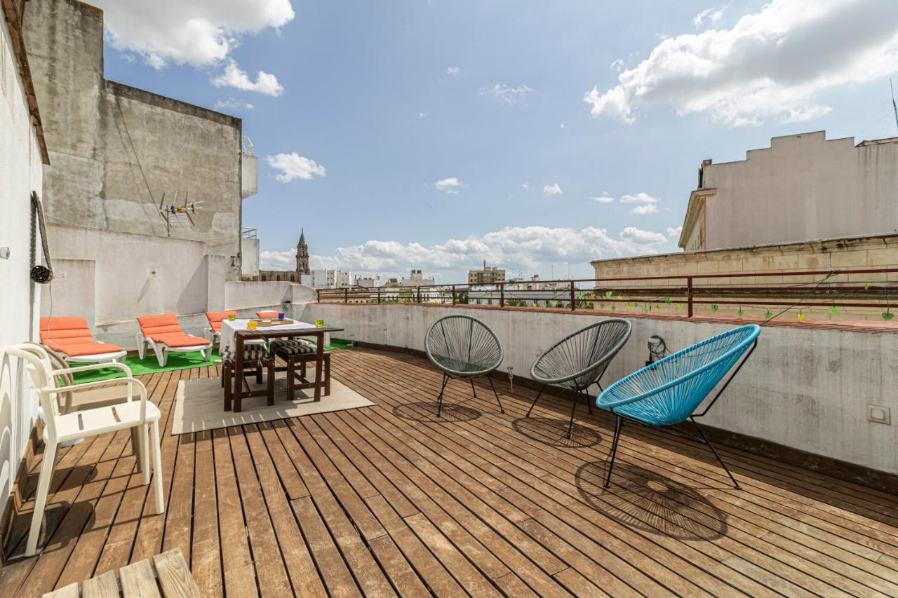 Top Atico Plaza Del Arenal - Gran Terraza - Vistas - Solarium جيريز المظهر الخارجي الصورة